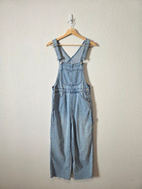 Madewell Light Wash Denim Overalls (XS)