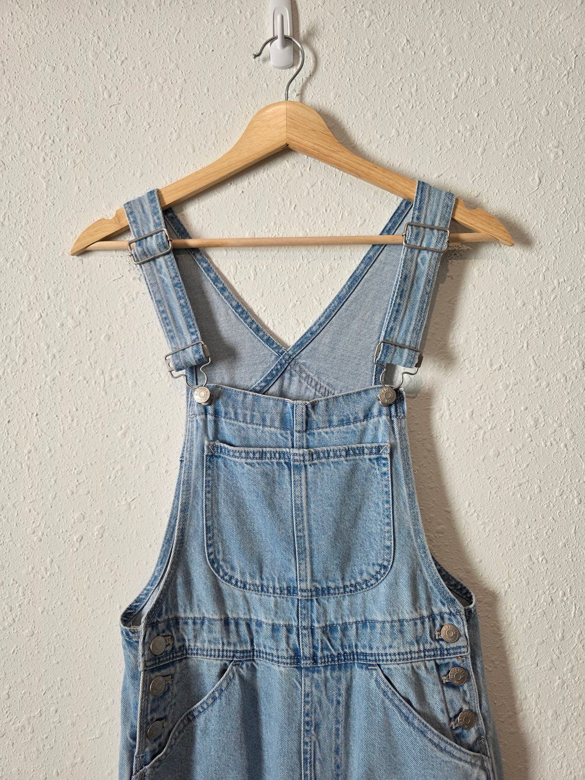 Madewell Light Wash Denim Overalls (XS)