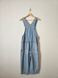 Madewell Light Wash Denim Overalls (XS)