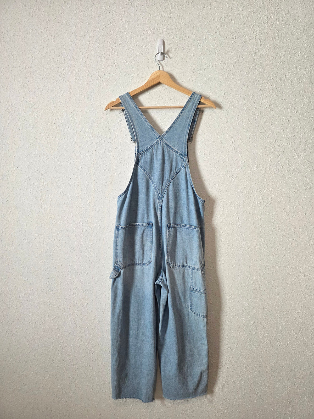 Madewell Light Wash Denim Overalls (XS)
