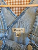 Madewell Light Wash Denim Overalls (XS)