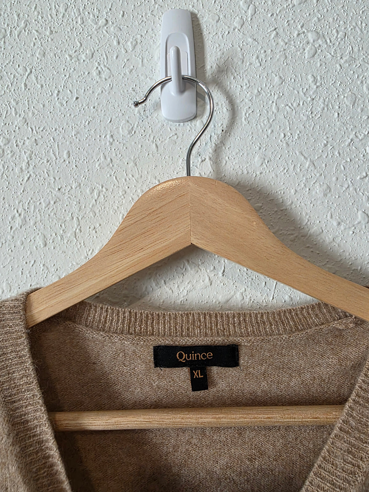 Quince Cashmere Crewneck Sweater (XL)