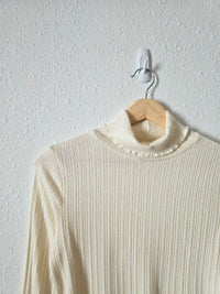 Madewell Ribbed Turtleneck Top (S)
