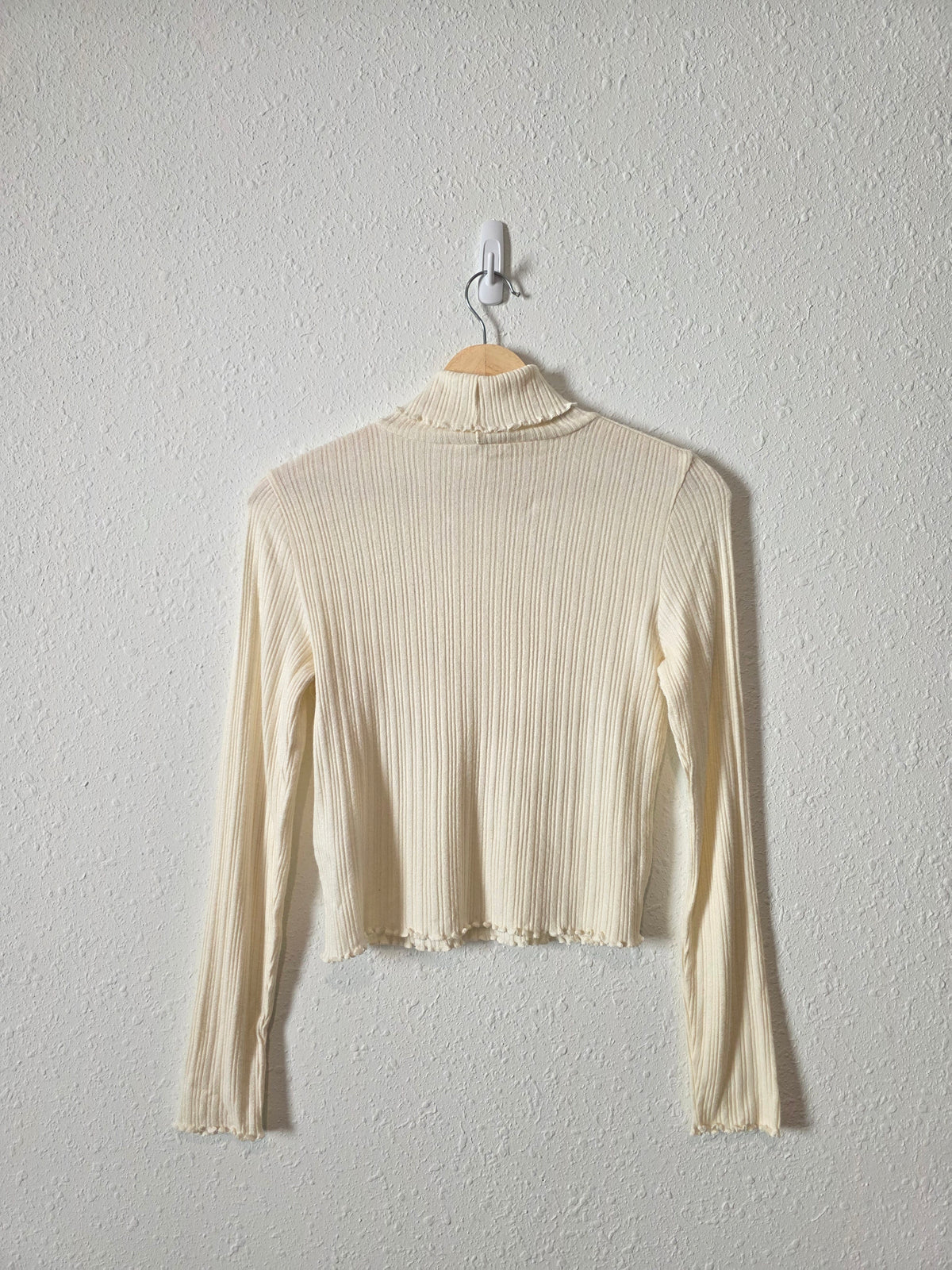 Madewell Ribbed Turtleneck Top (S)