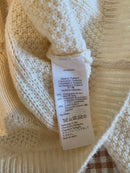Madewell Wool Blend Cable Knit Cardigan (S)