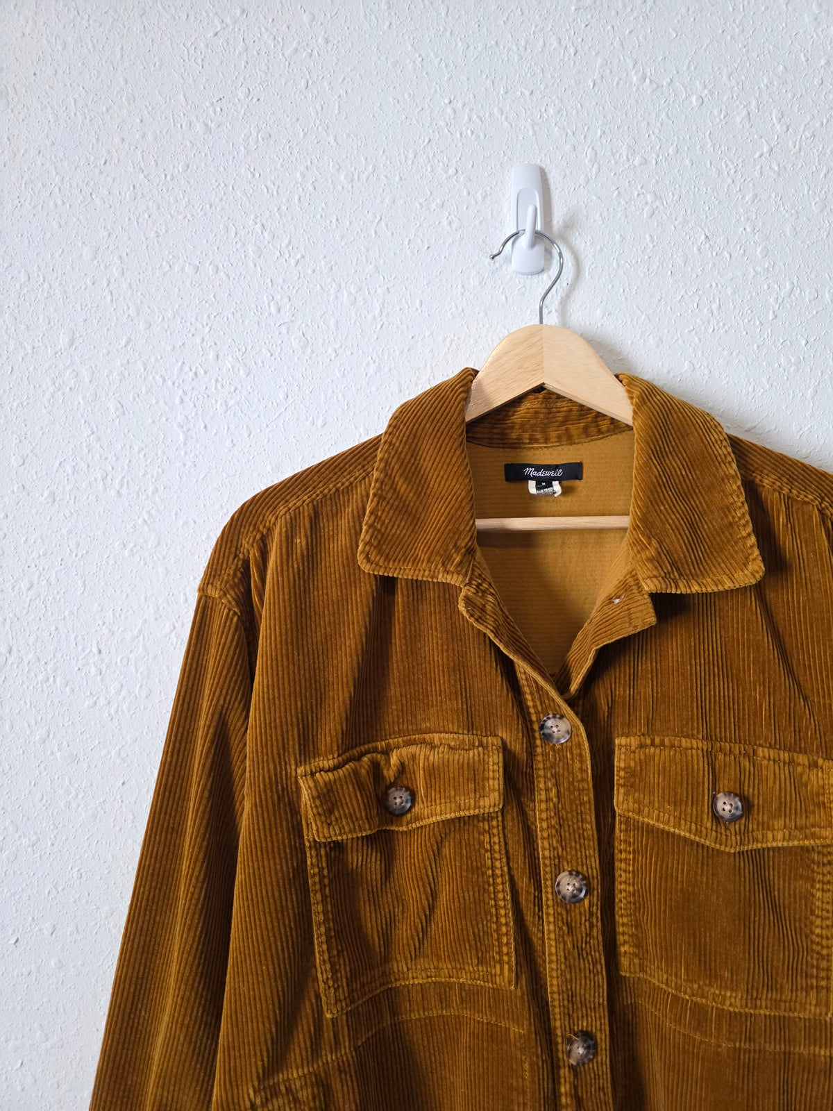 Madewell Corduroy Shirt Jacket (M)