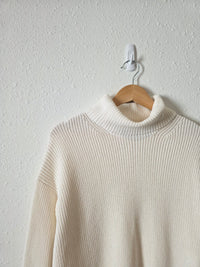J.Crew Cotton Cashmere Turtleneck Sweater (M)