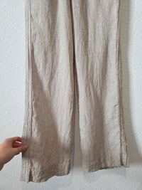 Quince Wide Leg Linen Pants (XS)