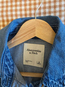 Abercrombie Short Sleeve Denim Top (S)
