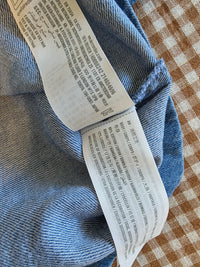 Abercrombie Short Sleeve Denim Top (S)