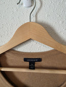 Vintage Lands End Camel Cardigan (3X)