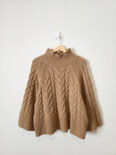 Banana Republic Wool Blend Cable Knit Sweater (S)