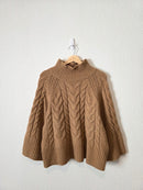 Banana Republic Wool Blend Cable Knit Sweater (S)