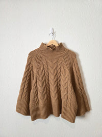 Banana Republic Wool Blend Cable Knit Sweater (S)