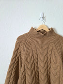Banana Republic Wool Blend Cable Knit Sweater (S)