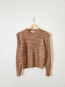 Madewell Merino Wool Puff Sleeve Sweater (XS)