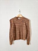 Madewell Merino Wool Puff Sleeve Sweater (XS)