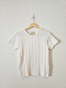 Vintage Eddie Bauer Cotton Knit Tee (M)