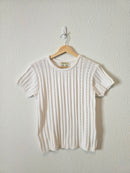 Vintage Eddie Bauer Cotton Knit Tee (M)