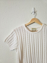 Vintage Eddie Bauer Cotton Knit Tee (M)