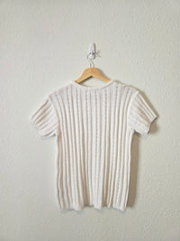 Vintage Eddie Bauer Cotton Knit Tee (M)