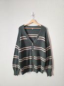Z Supply Oversized Striped Cardigan (M)