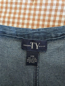 Vintage Maxi Denim Skirt (24W)
