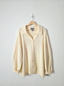 Vintage Lands End Cotton Cardigan (2X)