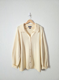 Vintage Lands End Cotton Cardigan (2X)