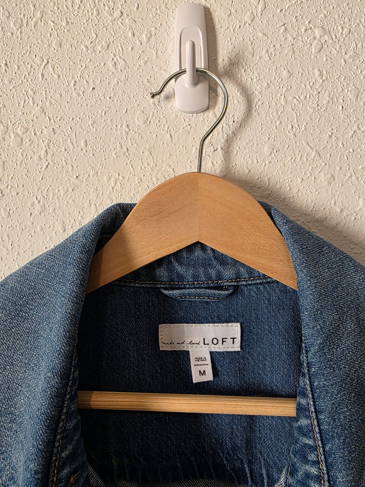 Loft Oversized Denim Shirt Jacket (M)