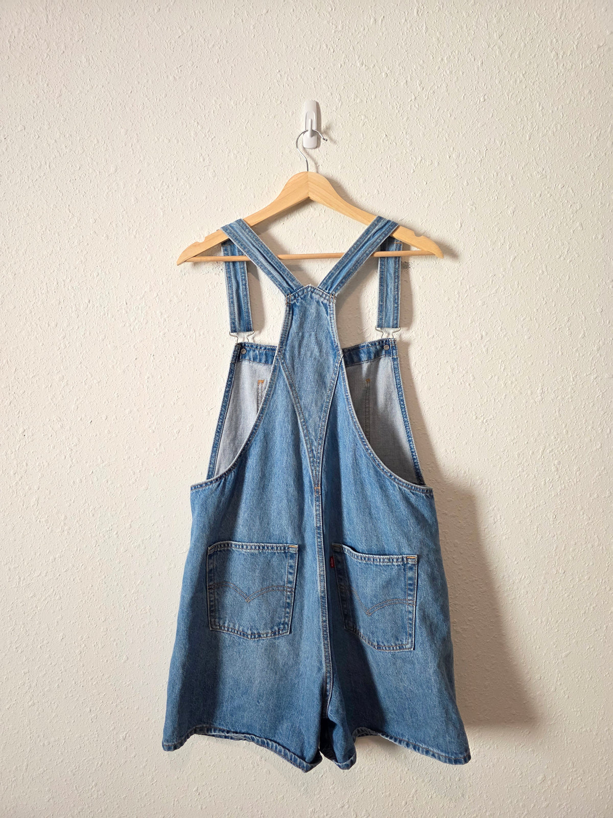 Levi's Relaxed Denim Shortalls (M)