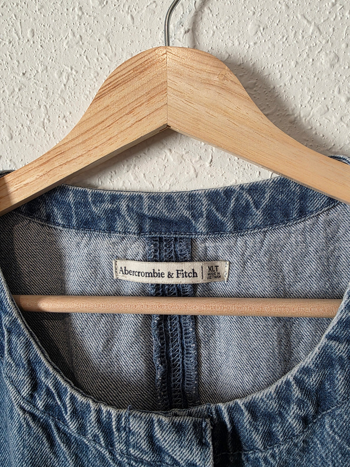 Abercrombie Denim Mini Dress (XL tall)