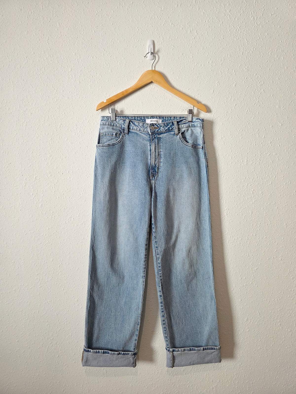 Zenana Baggy Wide Leg Jeans (31)