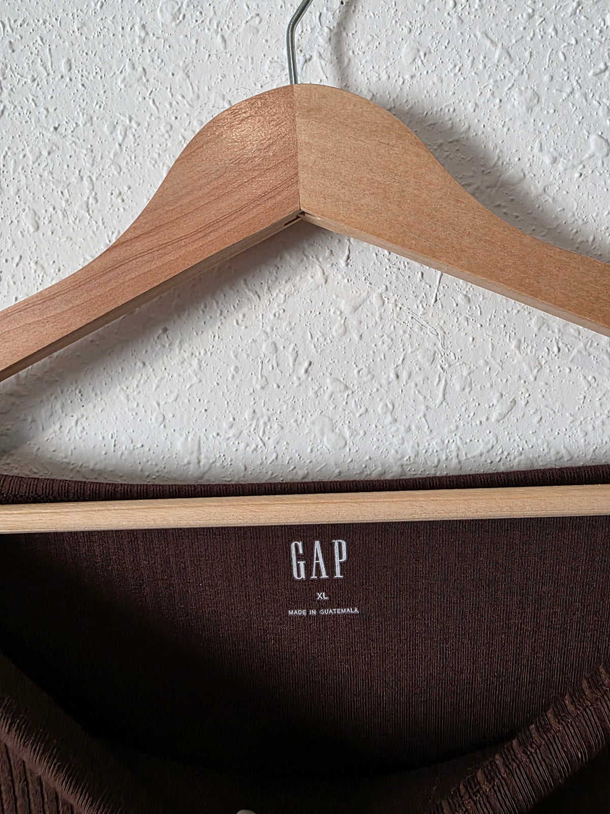 Gap Brown Flare Sleeve Top (XL)