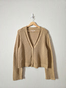 Loft Crochet Knit Cardigan (XL)