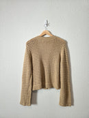Loft Crochet Knit Cardigan (XL)