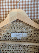 Loft Crochet Knit Cardigan (XL)