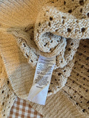 Loft Crochet Knit Cardigan (XL)