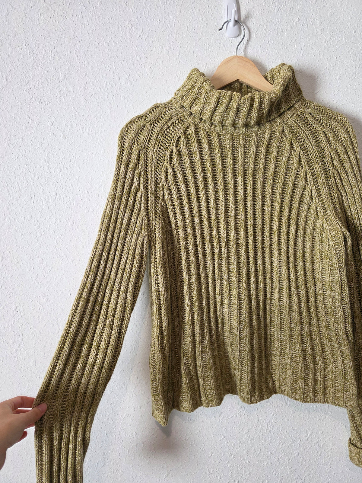 Vintage J.Crew Green Turtleneck Sweater (S)