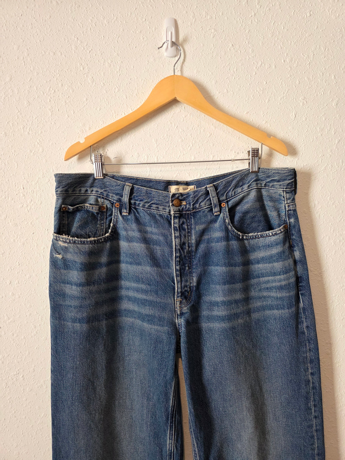 Madewell Low Slung Baggy Jeans (31T)