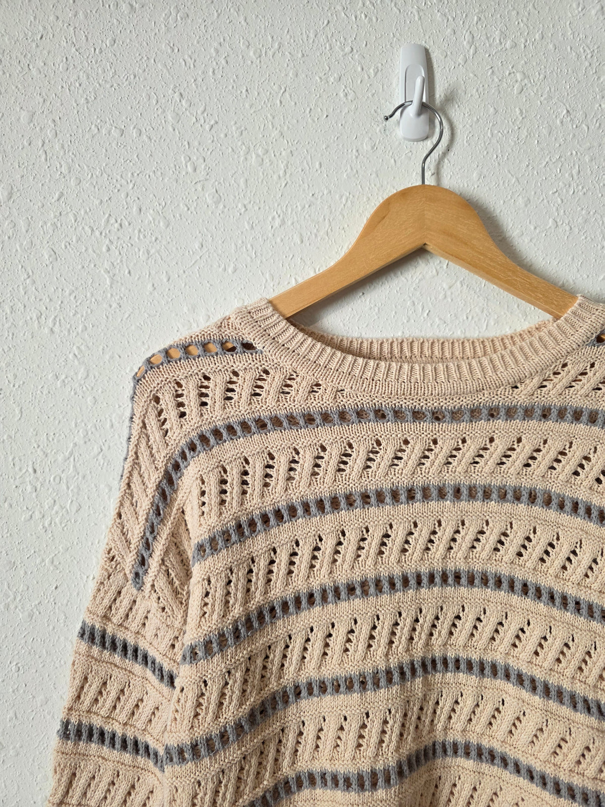Z Supply Textured Cotton Sweater (M)