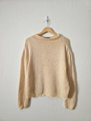 Vintage Hemp Wool Blend Sweater (L)