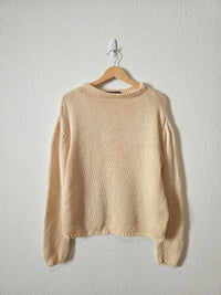 Vintage Hemp Wool Blend Sweater (L)