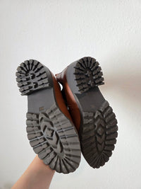 Brown Chelsea Ankle Boots (8W)