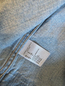 Light Wash Crop Denim Jacket (XL)