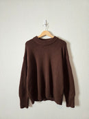 La Ligne Brown Wool Cashmere Sweater (M)