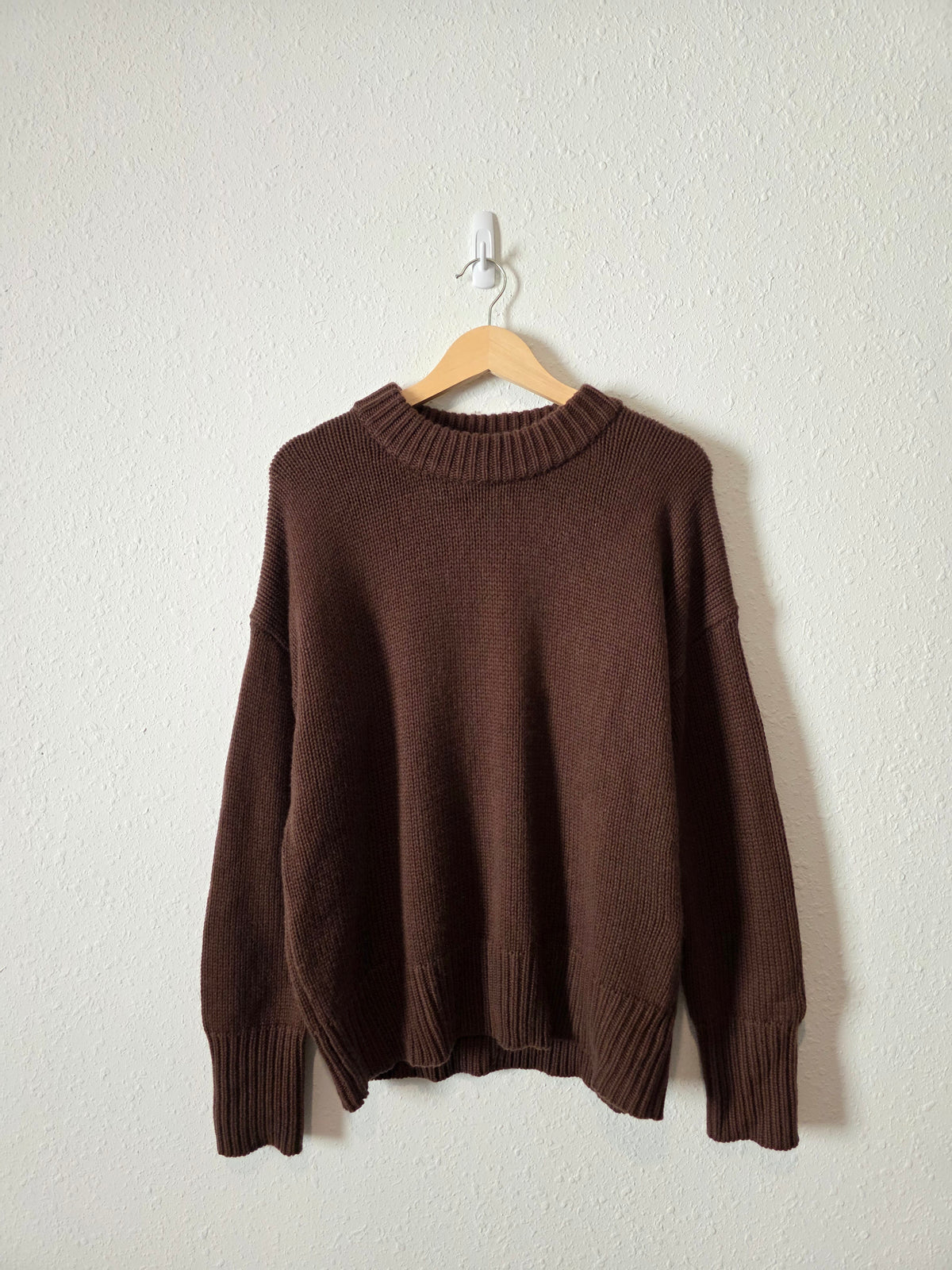 La Ligne Brown Wool Cashmere Sweater (M)