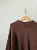 La Ligne Brown Wool Cashmere Sweater (M)