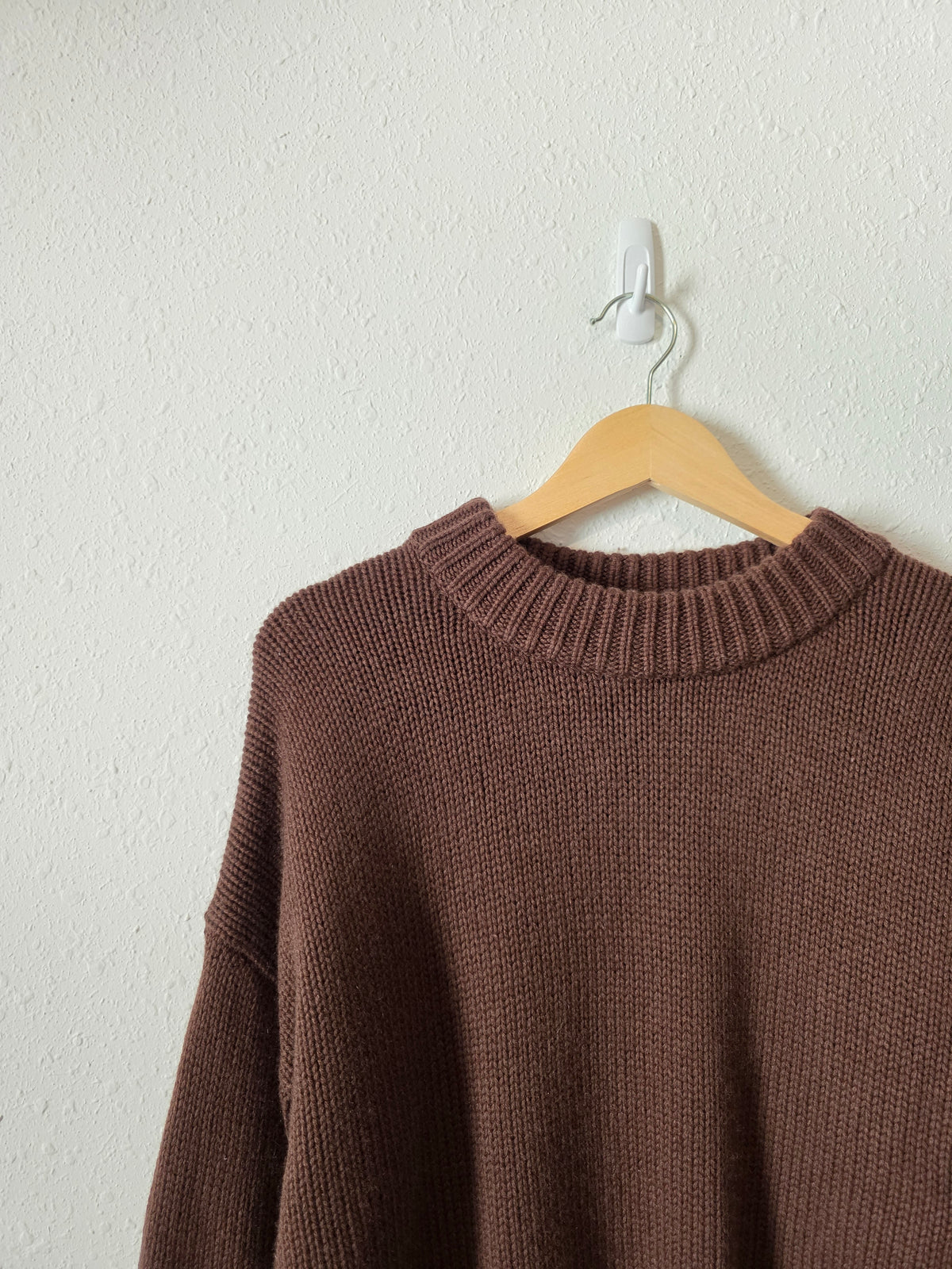 La Ligne Brown Wool Cashmere Sweater (M)