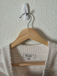 Madewell Textured Pointelle Sweater (M)